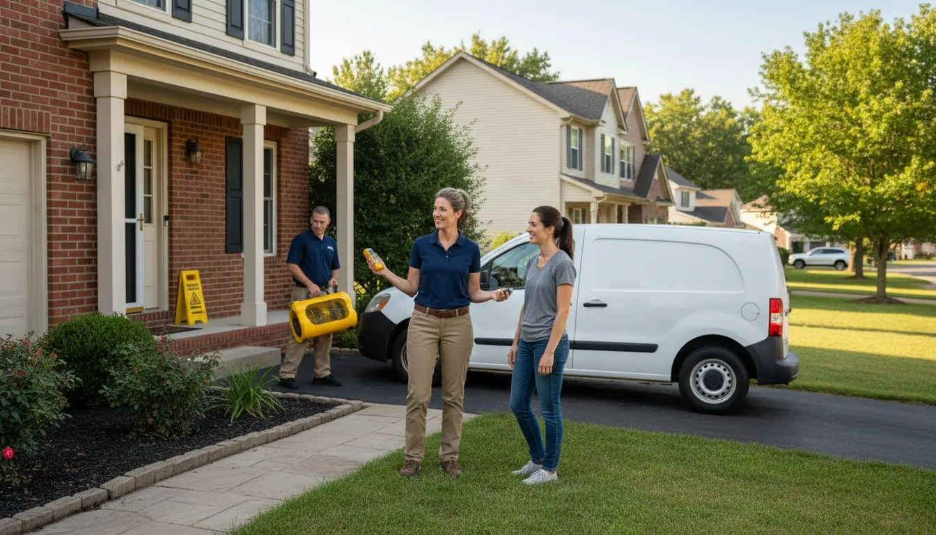 Water restoration image for Mold Remediation in Loveville, MD